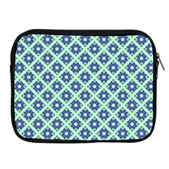 Crisscross Pastel Turquoise Blue Apple Ipad 2/3/4 Zipper Cases by BrightVibesDesign