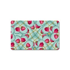 Love Motif Pattern Print Magnet (name Card) by dflcprints