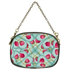 Love Motif Pattern Print Chain Purses (one Side)  by dflcprints