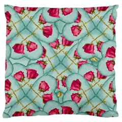 Love Motif Pattern Print Standard Flano Cushion Case (one Side) by dflcprints