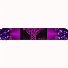 Purple Celtic Cross Small Bar Mats by morbidcouture