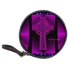 Purple Celtic Cross Classic 20-cd Wallets