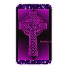 Purple Celtic Cross Memory Card Reader by morbidcouture