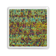 Multicolored Digital Grunge Print Memory Card Reader (square)  by dflcprints