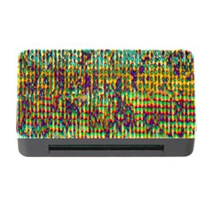 Multicolored Digital Grunge Print Memory Card Reader With Cf by dflcprints