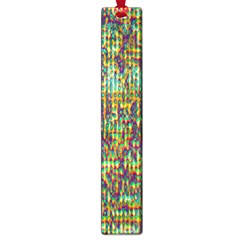 Multicolored Digital Grunge Print Large Book Marks by dflcprints