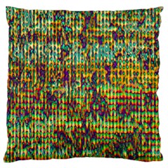 Multicolored Digital Grunge Print Standard Flano Cushion Case (two Sides) by dflcprints