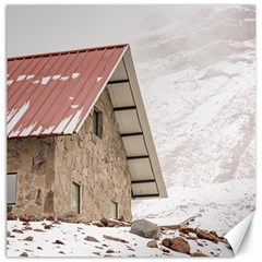 Shelter At Chimborazo Mountain In Ecuador Canvas 12  X 12   by dflcprints