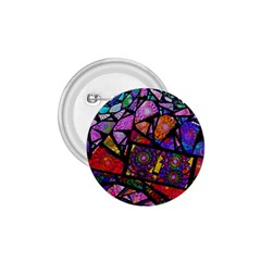 Fractal Stained Glass 1 75  Buttons by WolfepawFractals