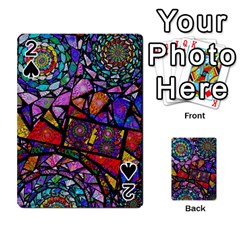 Fractal Stained Glass Playing Cards 54 Designs 