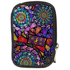 Fractal Stained Glass Compact Camera Cases by WolfepawFractals