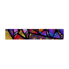 Fractal Stained Glass Flano Scarf (mini) by WolfepawFractals