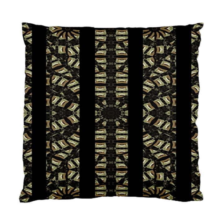 Vertical Stripes Tribal Print Standard Cushion Case (One Side)