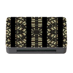 Vertical Stripes Tribal Print Memory Card Reader With Cf by dflcprints