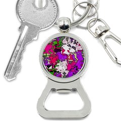 Ink Shapes                                                                         			bottle Opener Key Chain by LalyLauraFLM