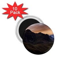 Sunset Scane At Cajas National Park In Cuenca Ecuador 1 75  Magnets (10 Pack)  by dflcprints