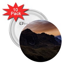 Sunset Scane At Cajas National Park In Cuenca Ecuador 2 25  Buttons (10 Pack)  by dflcprints