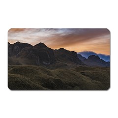 Sunset Scane At Cajas National Park In Cuenca Ecuador Magnet (rectangular) by dflcprints