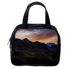 Sunset Scane At Cajas National Park In Cuenca Ecuador Classic Handbags (one Side) by dflcprints