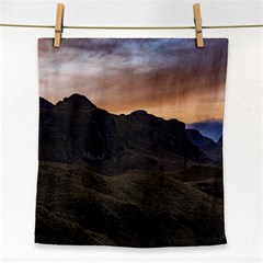 Sunset Scane At Cajas National Park In Cuenca Ecuador Face Towel by dflcprints