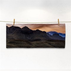 Sunset Scane At Cajas National Park In Cuenca Ecuador Hand Towel by dflcprints