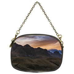 Sunset Scane At Cajas National Park In Cuenca Ecuador Chain Purses (one Side)  by dflcprints