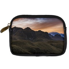 Sunset Scane At Cajas National Park In Cuenca Ecuador Digital Camera Cases by dflcprints