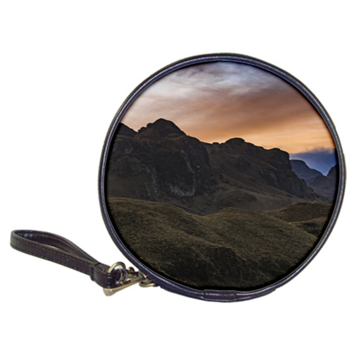 Sunset Scane at Cajas National Park in Cuenca Ecuador Classic 20-CD Wallets