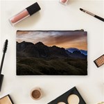 Sunset Scane at Cajas National Park in Cuenca Ecuador Cosmetic Bag (Medium)  Back