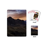 Sunset Scane at Cajas National Park in Cuenca Ecuador Playing Cards (Mini)  Back