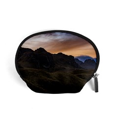 Sunset Scane At Cajas National Park In Cuenca Ecuador Accessory Pouches (small)  by dflcprints