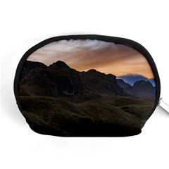 Sunset Scane At Cajas National Park In Cuenca Ecuador Accessory Pouches (medium)  by dflcprints