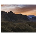 Sunset Scane at Cajas National Park in Cuenca Ecuador Double Sided Flano Blanket (Medium)  60 x50  Blanket Back