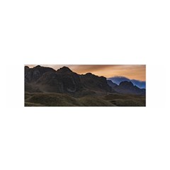 Sunset Scane At Cajas National Park In Cuenca Ecuador Satin Scarf (oblong) by dflcprints