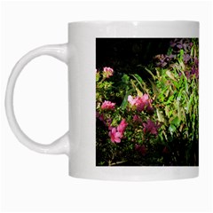 Shadowed Ground Cover White Mugs by ArtsFolly