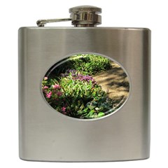 Shadowed Ground Cover Hip Flask (6 Oz) by ArtsFolly