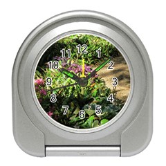 Shadowed Ground Cover Travel Alarm Clocks by ArtsFolly