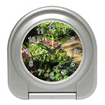 Shadowed ground cover Travel Alarm Clocks Front