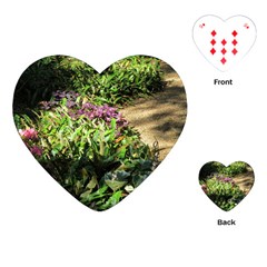 Shadowed Ground Cover Playing Cards (heart)  by ArtsFolly