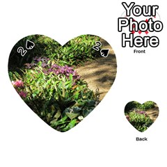 Shadowed Ground Cover Playing Cards 54 (heart)  by ArtsFolly