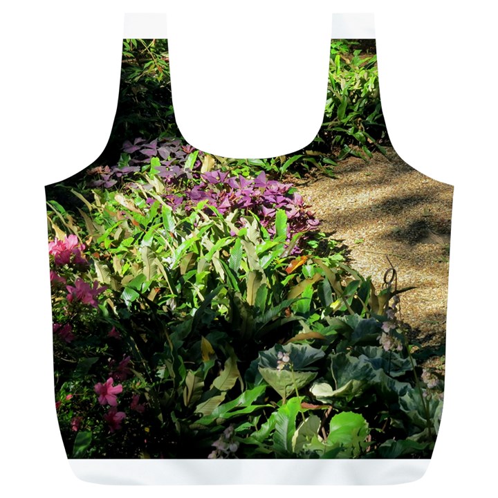 Shadowed ground cover Full Print Recycle Bags (L) 