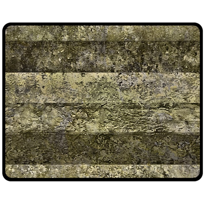 Grunge Stripes Print Fleece Blanket (Medium) 