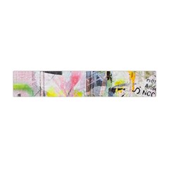 Graffiti Graphic Flano Scarf (mini) by ArtistRoseanneJones