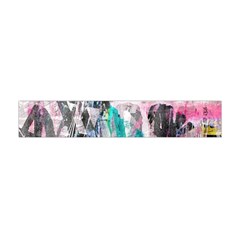 Graffiti Grunge Love Flano Scarf (mini) by ArtistRoseanneJones