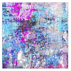 Graffiti Splatter Large Satin Scarf (square) by ArtistRoseanneJones