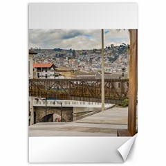 Square At Historic Center Of Quito Ecuador Canvas 12  X 18   by dflcprints