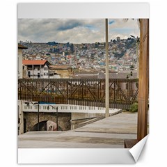 Square At Historic Center Of Quito Ecuador Canvas 16  X 20   by dflcprints