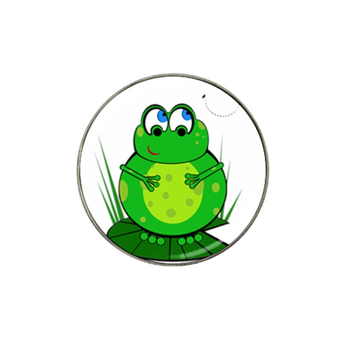 Green Frog Hat Clip Ball Marker (4 pack)