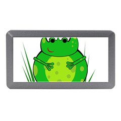 Green Frog Memory Card Reader (mini) by Valentinaart