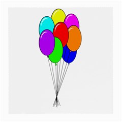 Colorful Balloons Medium Glasses Cloth